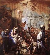 RICCI, Sebastiano The Adoration of the Magi oil painting artist